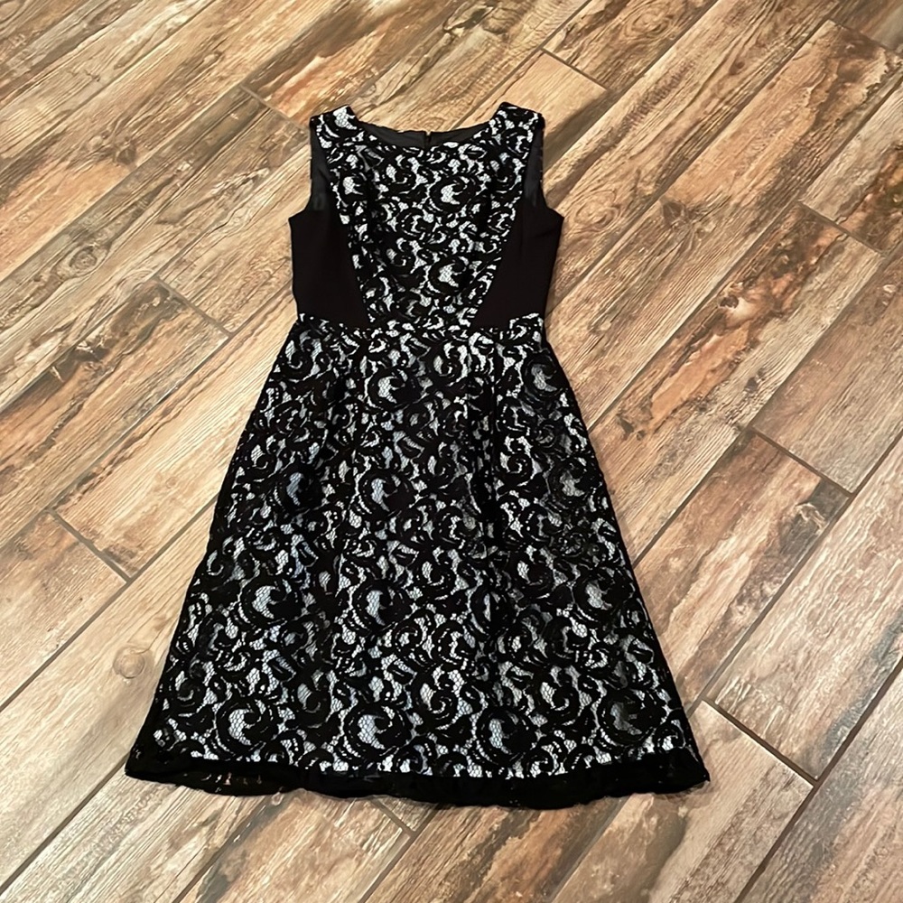 calvin klein laced dress